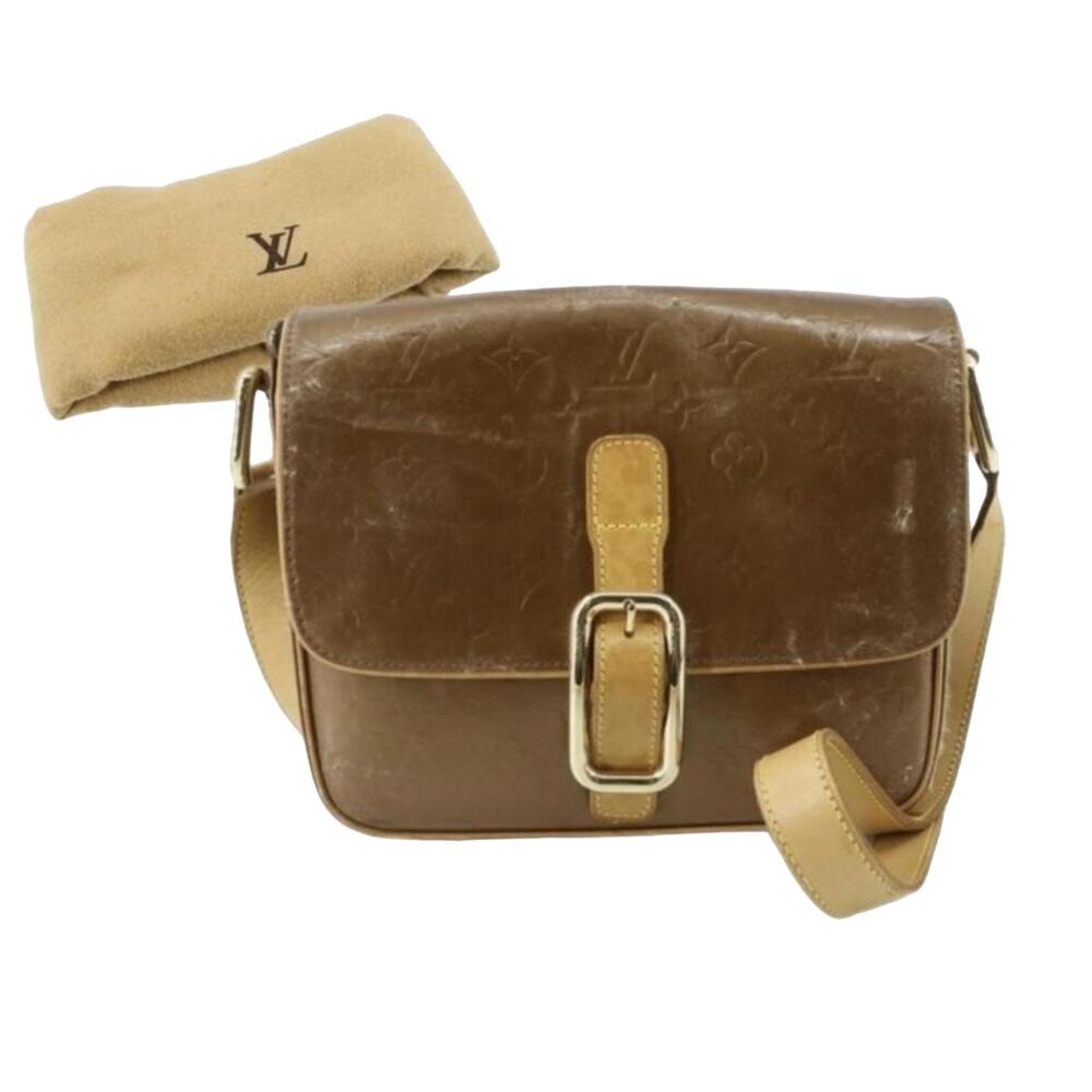 Louis Vuitton Monogram Bronze Christie GM Crossbody Shoulder Bag (LVXX120)